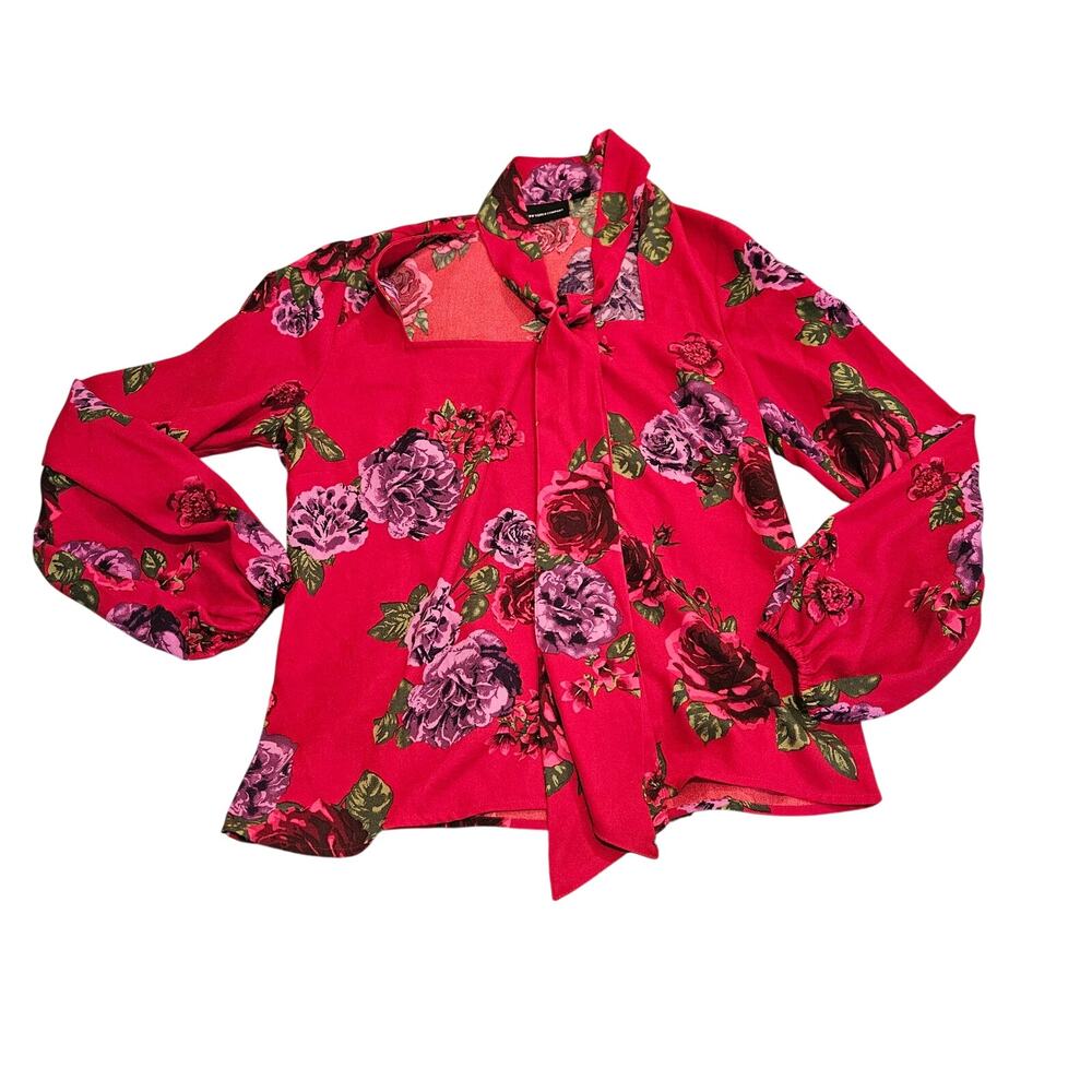 New York & Company Medium Floral Shirt